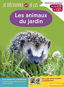 Les animaux du jardin : premières lectures, fin de CP et CE1