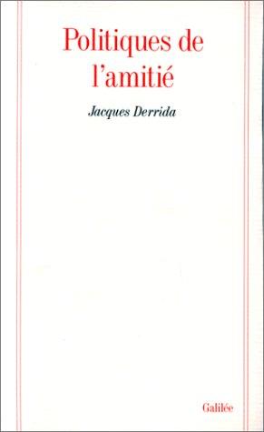 Politiques de l'amitié. L'Oreille de Heidegger