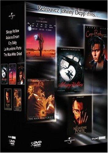 Coffret johnny depp : sleepy hollow ; arizona dream ; la neuvième porte ; cry baby ; the man who cried [FR Import]