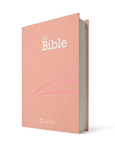 La Bible : Segond 21 : compacte, couverture rigide, skivertex rose guimauve