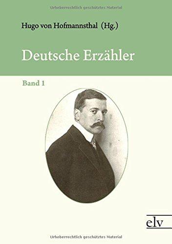 Deutsche Erzähler: Band 1