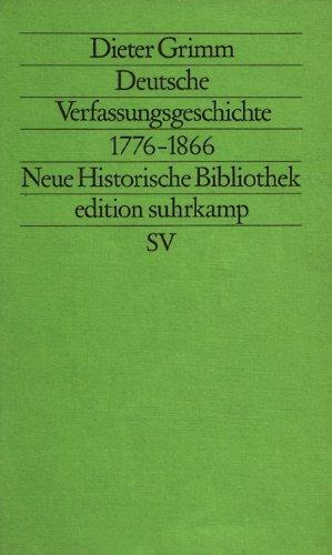 Deutsche Verfassungsgeschichte 1776-1866