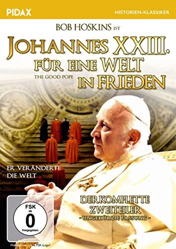 Johannes XXIII - Für eine Welt in Frieden (The Good Pope) - Ungekürzte Fassung / Der komplette Zweiteiler mit Starbesetzung (Pidax Historien-Klassiker)