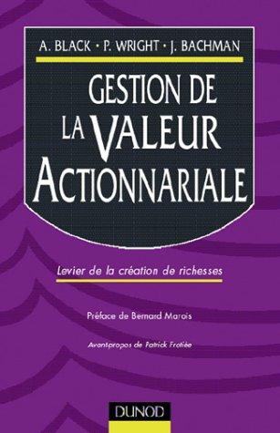 Gestion de la valeur actionnariale