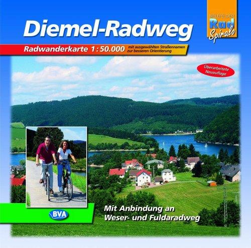 Diemel-Radweg: Radwanderführer. Massstab 1:50000