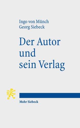 Der Autor und sein Verlag