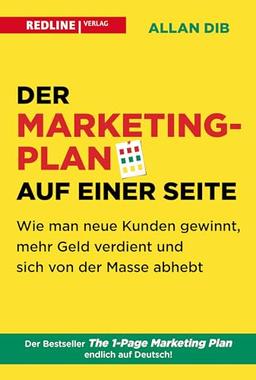 Der Marketingplan auf einer Seite: Wie man neue Kunden gewinnt, mehr Geld verdient und sich von der Masse abhebt