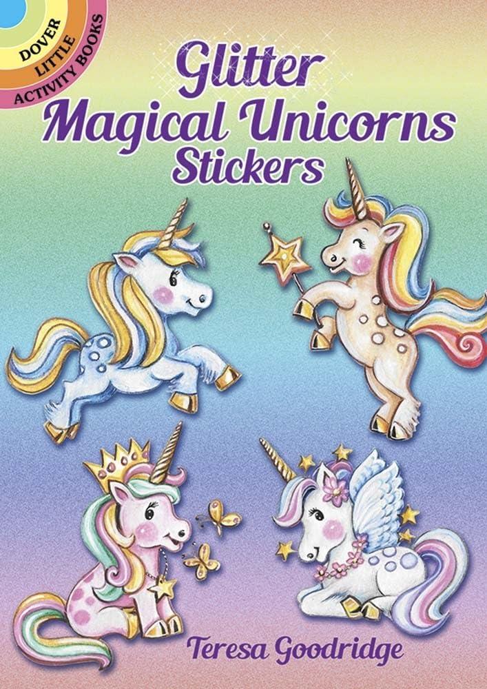 Glitter Magical Unicorns Stickers (Dover Little Activity Books Stickers)