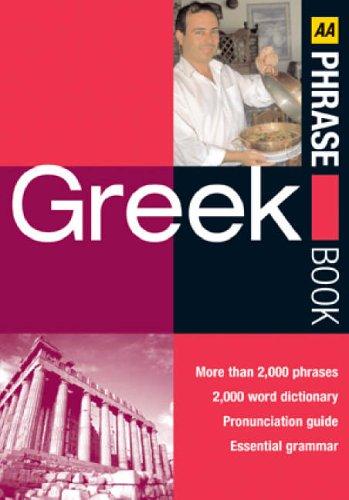 AA Greek Phrase Book (AA Phrase Book Series)