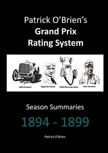 Patrick O'Brien's Grand Prix Rating System: Season Summaries 1894-1899