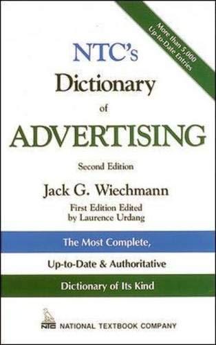 NTC's Dictionary of Advertising