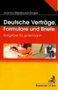 Deutsche vertrage, Formulare und Briefe