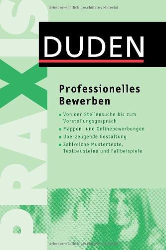 Professionelles Bewerben