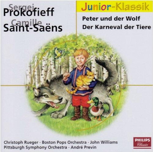 Peter und der Wolf / Der Karneval der Tiere, 1 Audio-CD