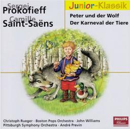 Peter und der Wolf / Der Karneval der Tiere, 1 Audio-CD