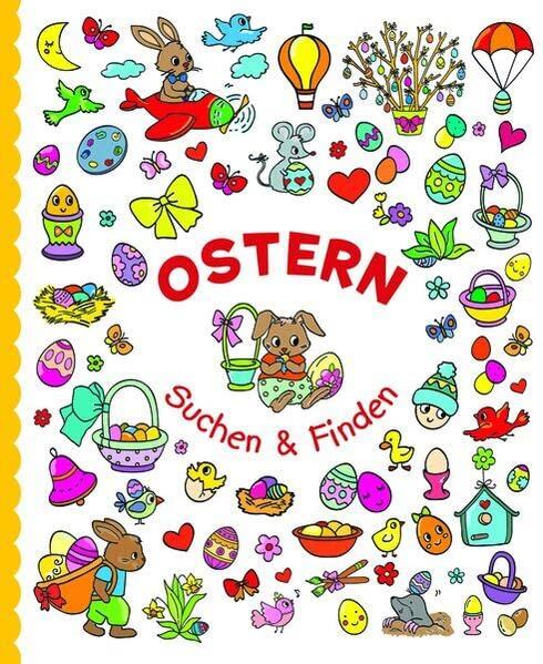 Ostern - Suchen & Finden: mit 6 lustigen Wimmelbildern