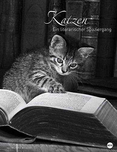 Katzen - Ein literarischer Spaziergang - Kalender 2017