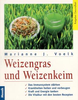 Weizengras und Weizenkeim