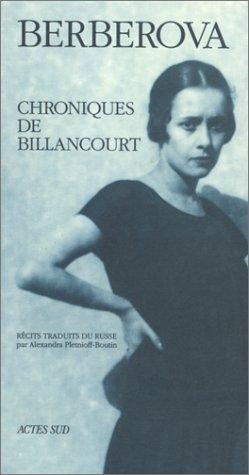 Chroniques de Billancourt