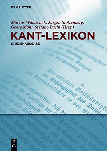 Kant-Lexikon: Studienausgabe