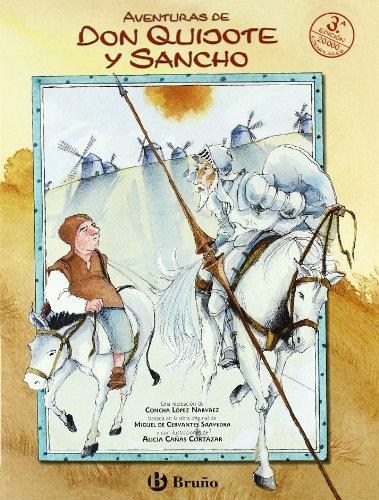 Aventuras de don Quijote y Sancho (Castellano - Bruño - Albumes - Quijote)