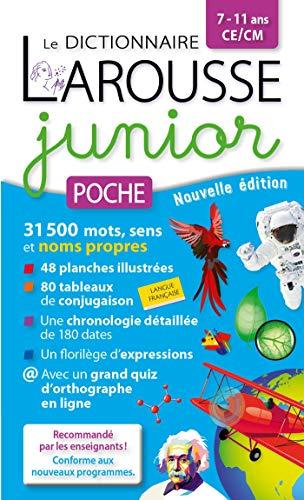 Le dictionnaire Larousse junior poche, 7-11 ans, CE-CM