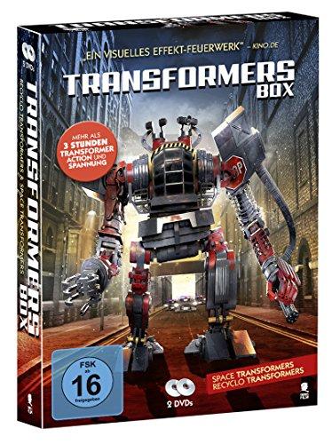 Transformers Box mit 2 DVDs (Transformer Action und Spannung: Space Transformers & Recyclo Transformers)