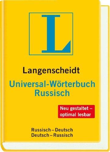 Langenscheidt Universal-Wörterbuch Russisch: Russisch-Deutsch/Deutsch-Russisch (Langenscheidt Universal-Wörterbücher)