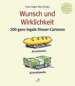 Wunsch und Wirklichkeit: 200 ganz legale Steuer-Cartoons