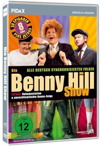 Die Benny Hill Show / Alle 38 deutsch synchronisierten Folgen der kultigen Sketchserie + Bonusfolge [8 DVDs]