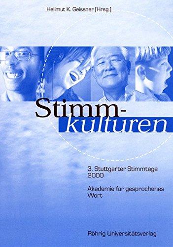 Stimmkulturen: 3. Stuttgarter Stimmtage 2000