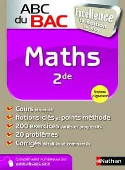 Maths 2de : nouveau programme