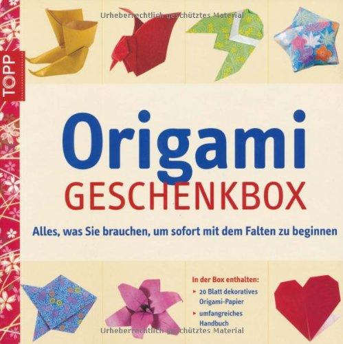 Die Origami-Geschenkbox. Alles, was Sie brauchen, um sofort mit dem Falten zu beginnen