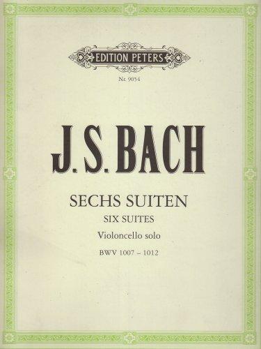 6 Suiten Bwv 1007-1012 (Vc). Violoncello