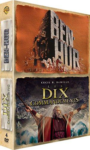 Coffret péplum : ben-hur ; les dix commandements [FR Import]