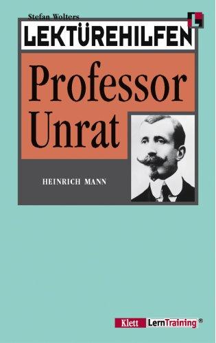 Lektürehilfen: Professor Unrat