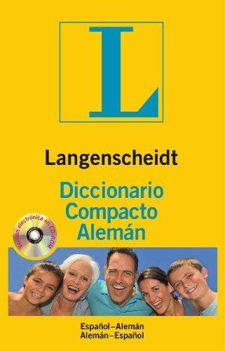 Langenscheidt Diccionario Compacto Alemán: Español  Alemán / Alemán  Español, inkl. CD-ROM