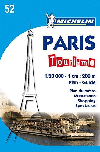 Michelin Paris für Touristen: Stadtplan 1:20.000 (MICHELIN Stadtpläne)