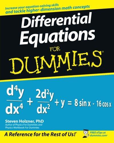 Differential Equations For Dummies