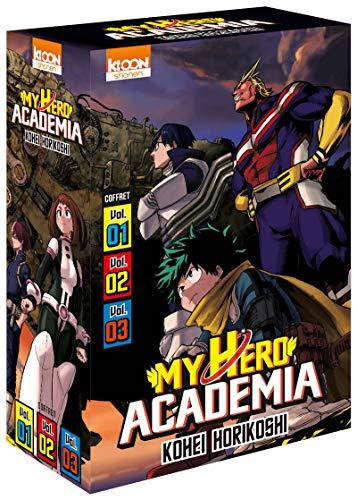 My hero academia : coffret vol. 1, vol. 2, vol. 3