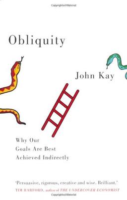 Obliquity: Why Our Goals Are Best Achieved Indirectly