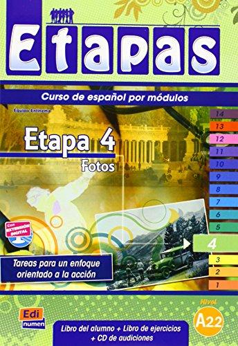 Etapa 4. Fotos - Libro del alumno: Student Book + Exercises + CD (Etapas)