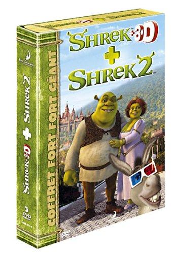 Shrek 3D / Shrek 2 - Coffret 2 DVD [FR Import]