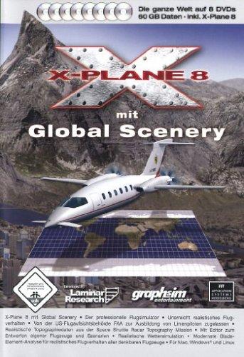 X-Plane 8 mit Global Scenery