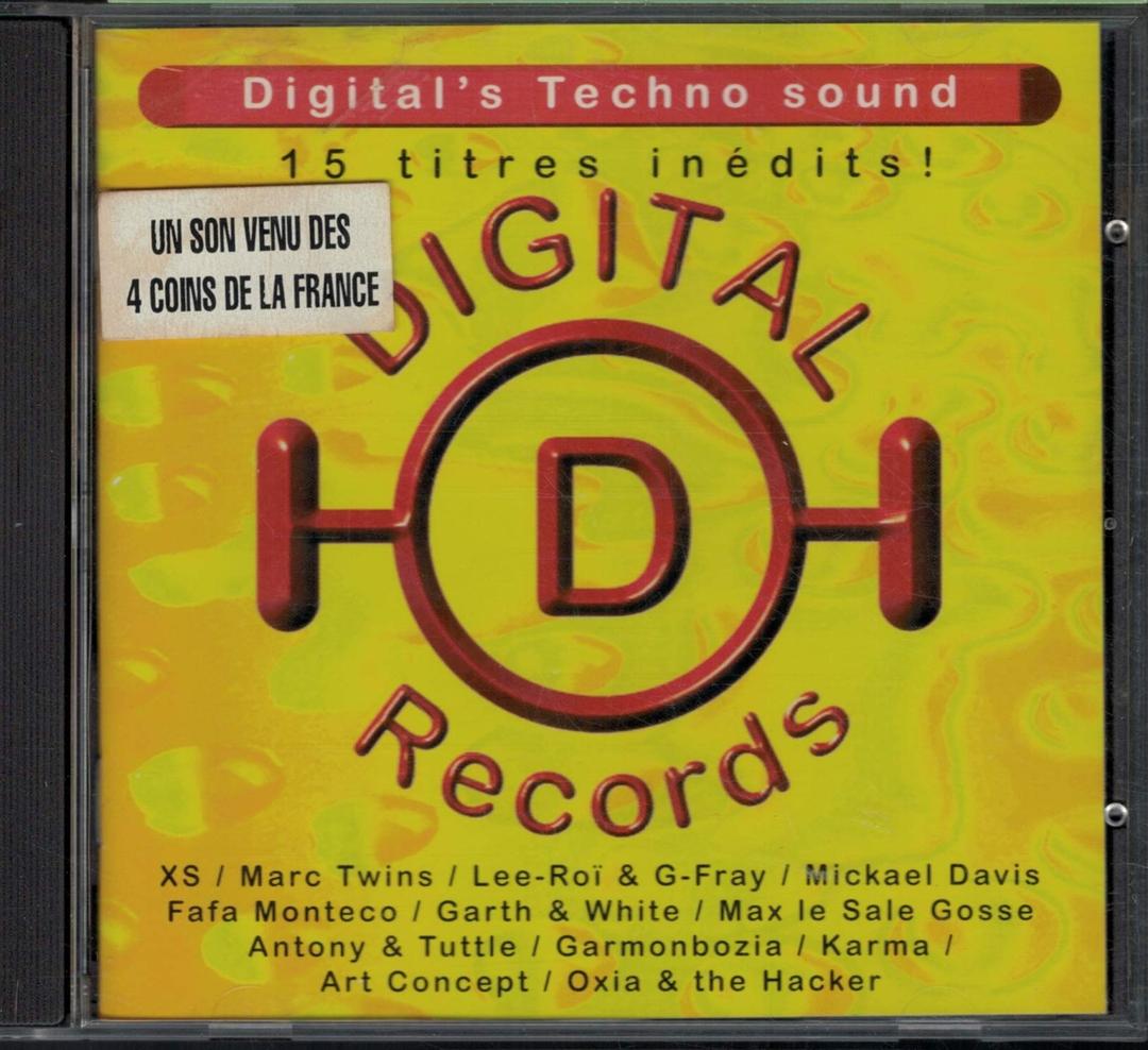 DIGITAL'S TECHNO SOUND - Xs,Twins marc,Davis michael (1 CD)