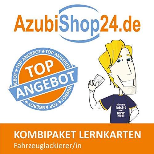 AzubiShop24.de Kombi-Paket Lernkarten Fahrzeuglackierer/-in: Erfolgreiche Prüfungsvorbereitung auf die Abschlussprüfung