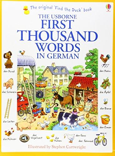 First Thousand Words in German