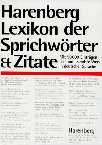 Lexikon der Sprichwörter & Zitate