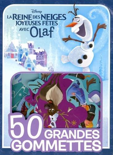 Joyeuses fêtes avec Olaf : 50 grandes gommettes