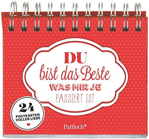 Du bist das Beste, was mir je passiert ist: 24 Postkarten voller Liebe